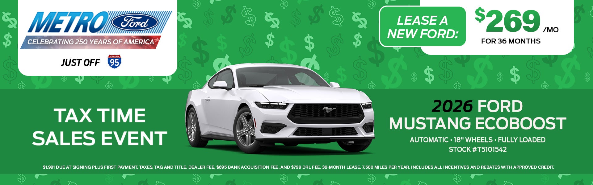 2026 FORD MUSTANG ECOBOOST